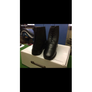 Boot noir à lacet neuve