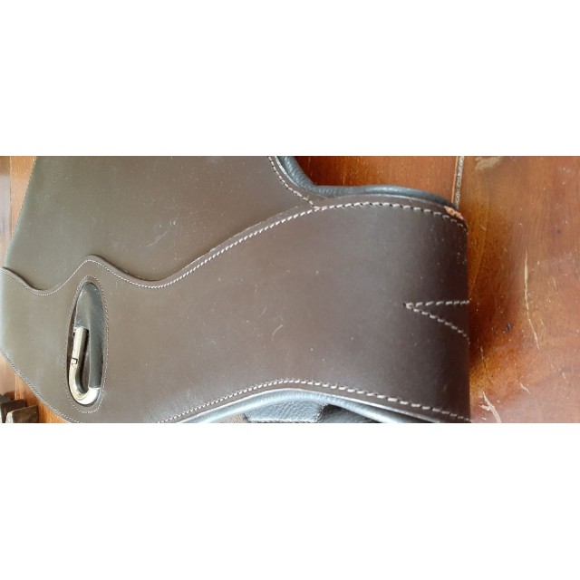 Sangle bavette en cuir de buffle Norton TBE