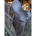 selle mixte en cuir