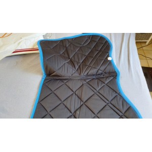 Tapis selle equit m bleu lectrice neuf