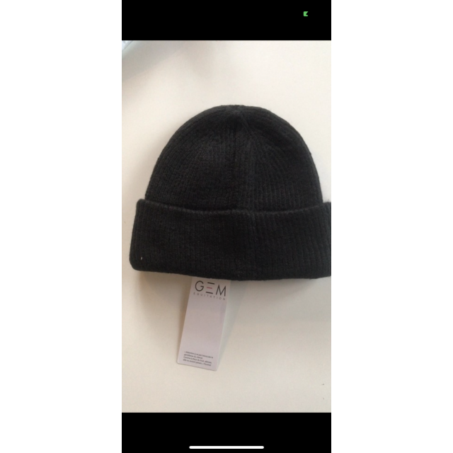Bonnet neuf noir GEM