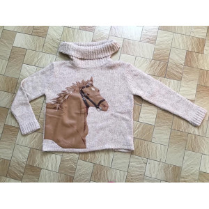Pull Hiver cheval 38-40