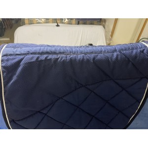 Tapis de selle bleu marine