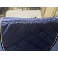 Tapis de selle bleu marine