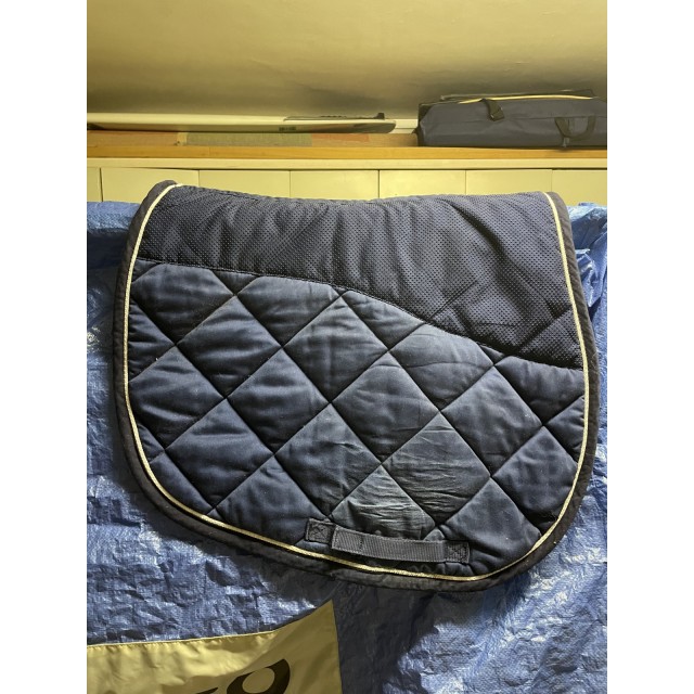 Tapis de selle bleu marine