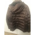 Doudoune Cavallo Marino marron glacé L neuve