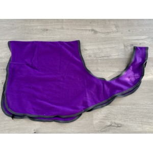 Couvre reins violet poney