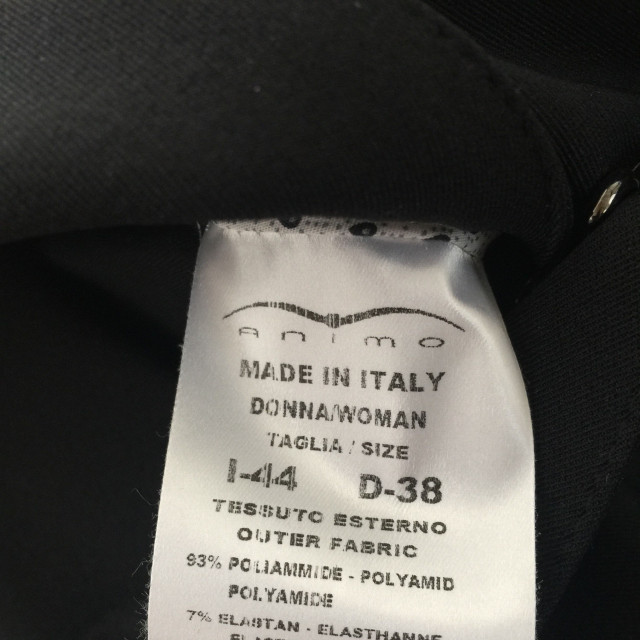 Veste Concours ANIMO Noire Taille 40