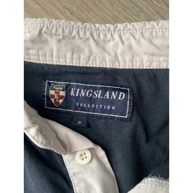 Polo manche longue col blanc