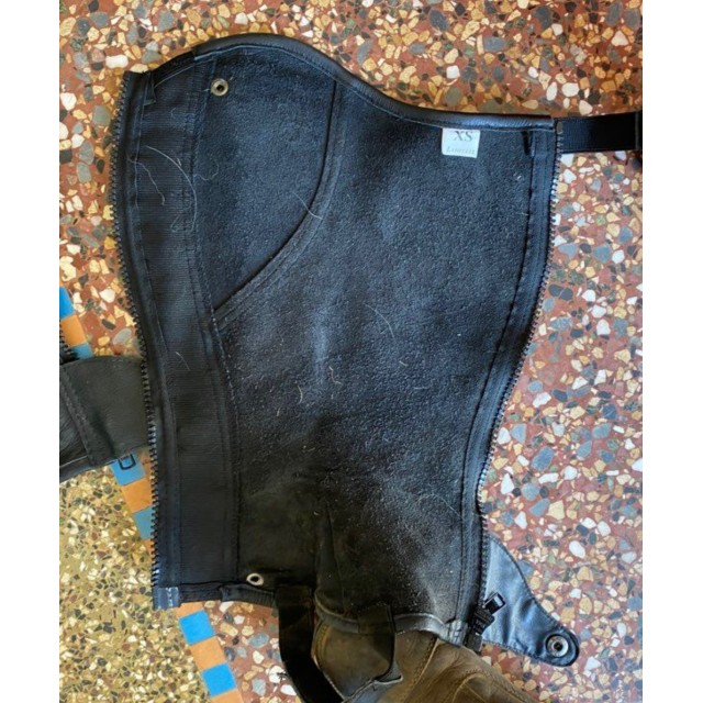 Mini chaps en cuir Lamicell