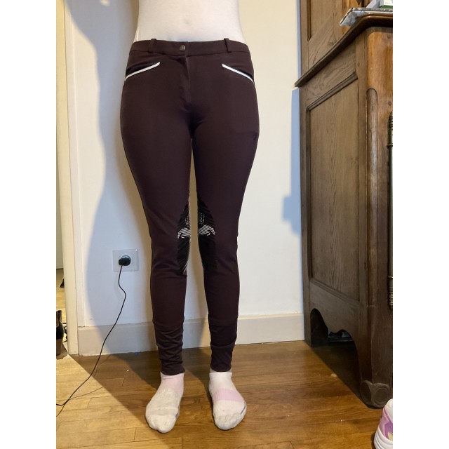 Pantalon Spooks burgundy
