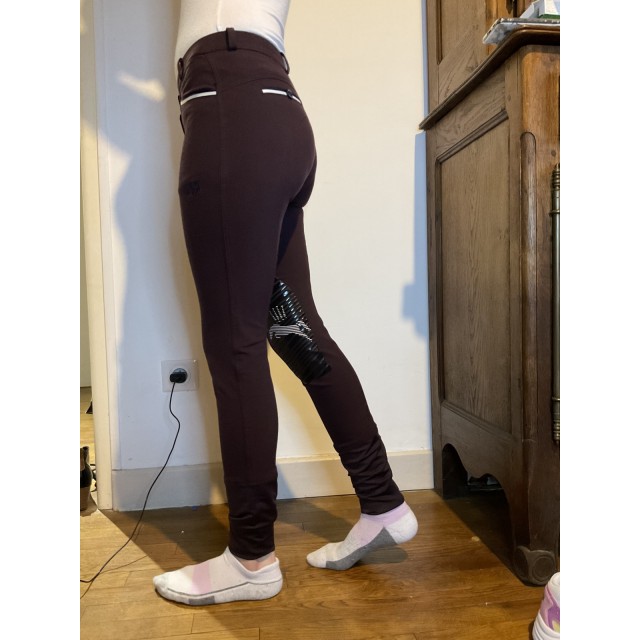 Pantalon Spooks burgundy