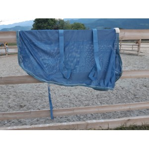 Nid d’abeille bleu