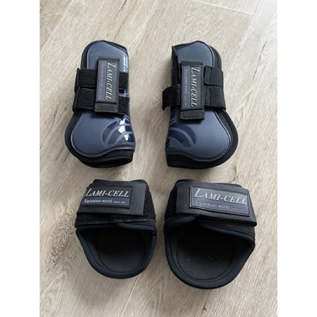 Guêtres + Protège-boulets Lami-Cell Basic cheval