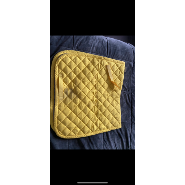 Ensemble de dressage jaune taille cheval