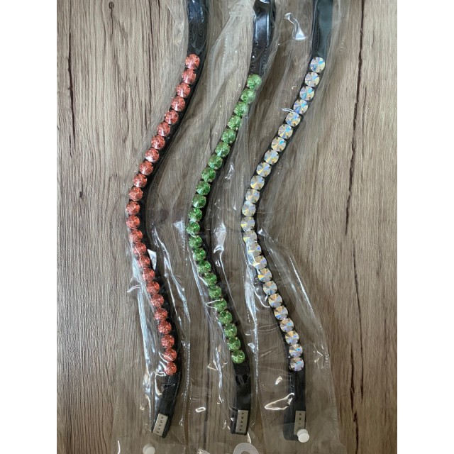 Frontal pour bridon poney Vert Amare Equipment