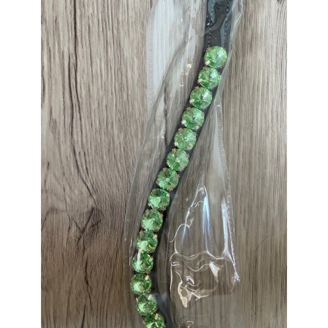 Frontal pour bridon poney Vert Amare Equipment