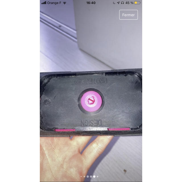 Étrier reflex compositi rose