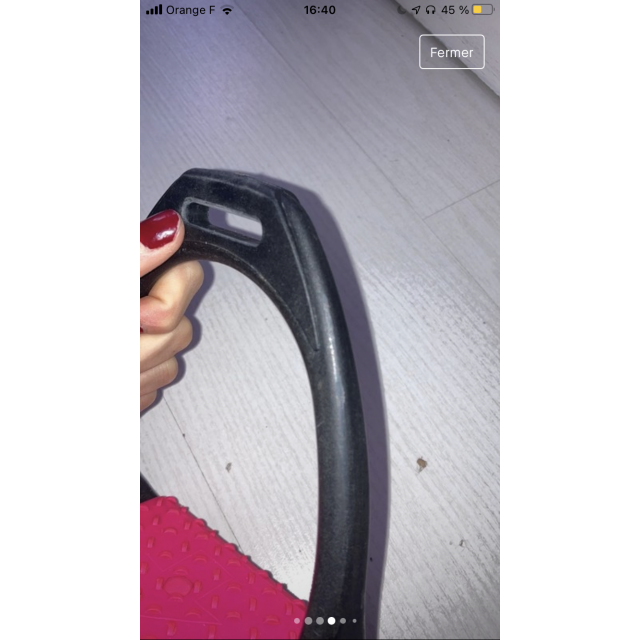 Étrier reflex compositi rose