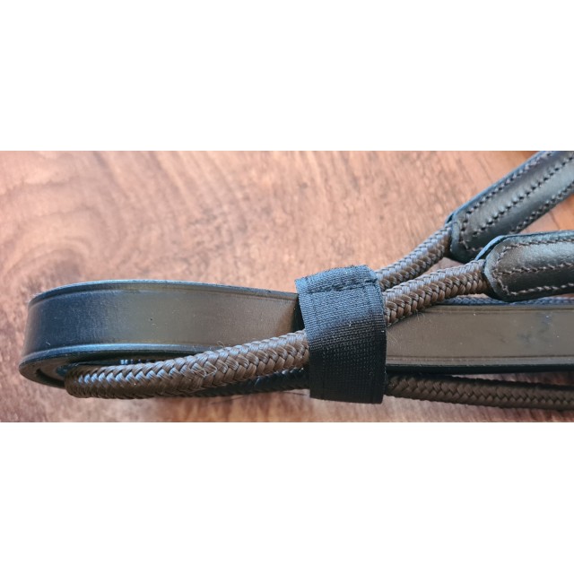 Rênes allemandes HFI marron Full