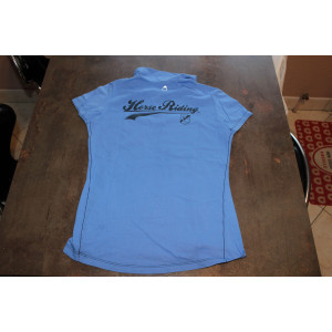 Tee shirt manches courtes bleu marine de la marque FOUGANZA