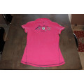 Tee shirt manches courtes rose de la marque FOUGANZA