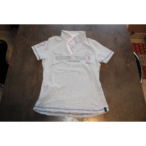 Tee shirt manches courtes gris de la marque FOUGANZA