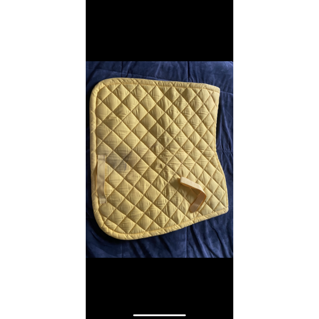 Ensemble de dressage jaune taille cheval