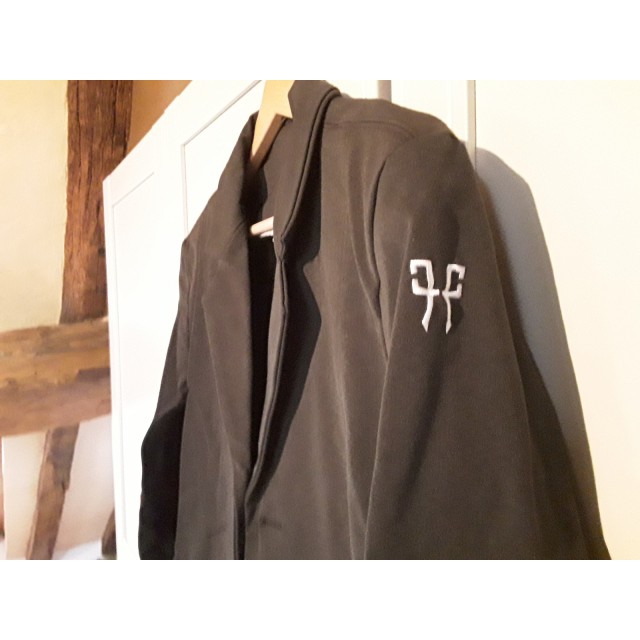 Veste de concours homme Horse Pilot marron et bleu