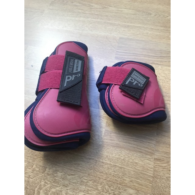 Guêtres antérieurs et postérieurs pour grand poney