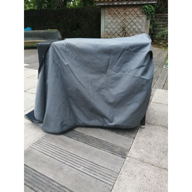 couvre reins gris