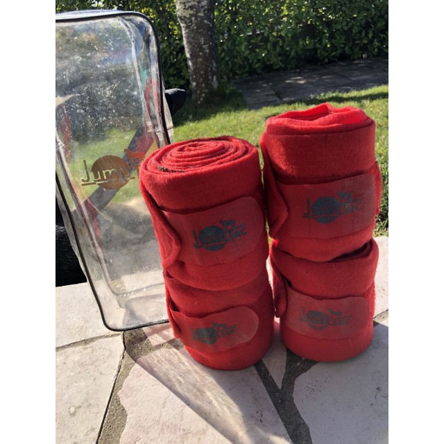 Bandes de polo rouge