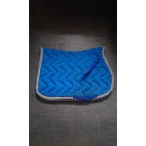 Tapis équithème bleu roi