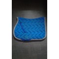 Tapis équithème bleu roi