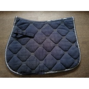 Tapis équithème bleu marine