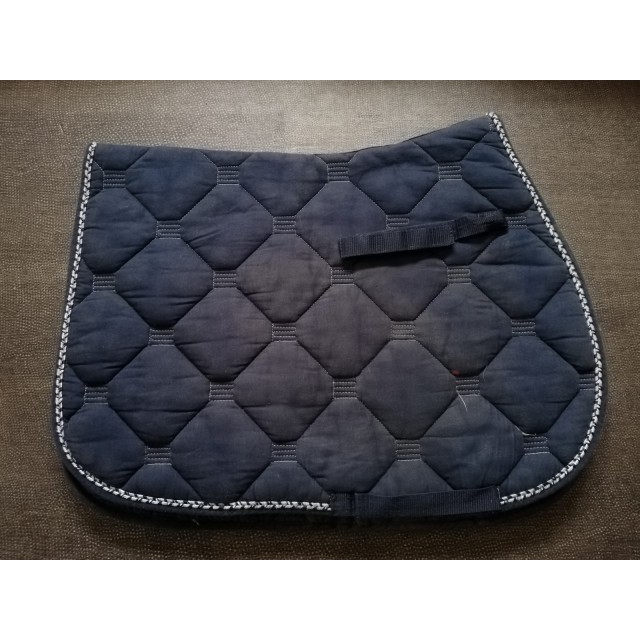 Tapis équithème bleu marine