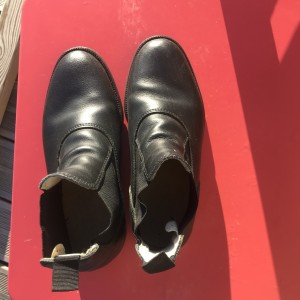Boots cuir