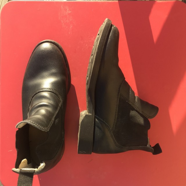Boots cuir