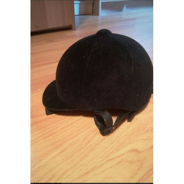 Bombe d'équitation classique noire