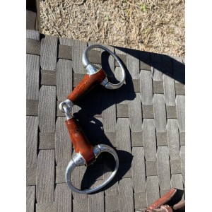 Mort olive simple brisure avec du cuir