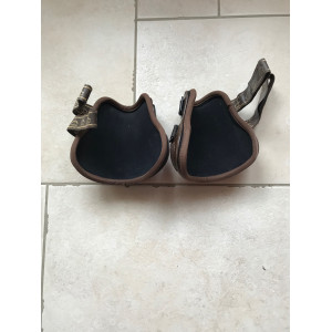 Protège boulet Veredus Pro Jump marron à scratch taille M