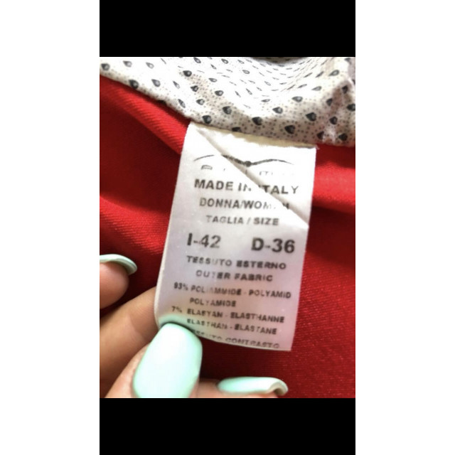 Veste de concours  animo rouge
