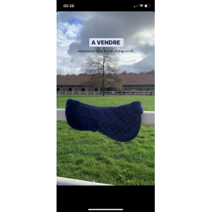 Amortisseur mouton bleu marine