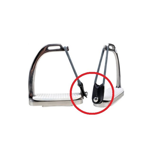 Lot de 3 paires de lanières pour étriers de sécurité.