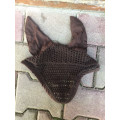 Bonnet marron et beige