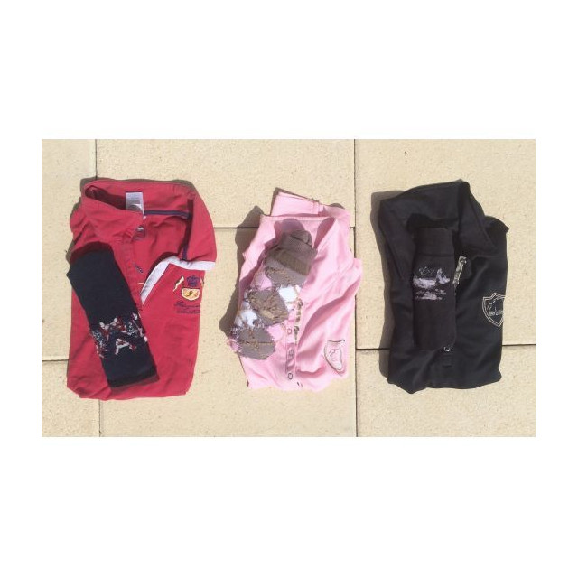 Lot 3 t-shirt + 3 paires de chaussettes