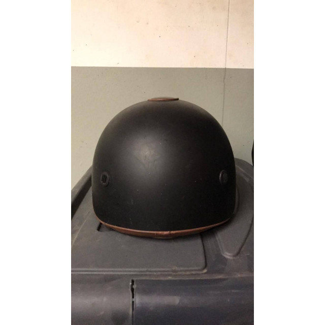 Bombe GPA titium leather noir/marron T58 (57 CE)