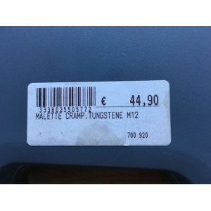 boite de crampons tungstene M12