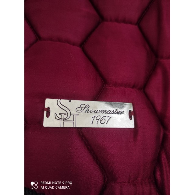 Tapis dressage bordeau showmaster