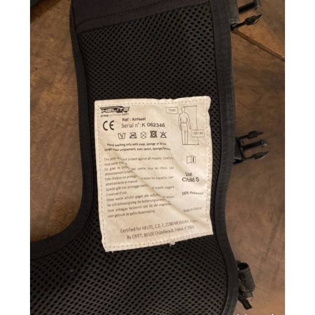 Gilet Airbag Equithème